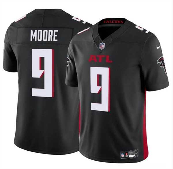 Youth Atlanta Falcons #9 Rondale Moore Black 2023 F.U.S.E. Vapor Untouchable Limited Stitched Jersey Dzhi->youth nfl jersey->Youth Jersey